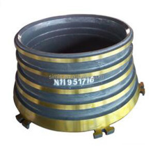Crusher Concave for cone crusher parts